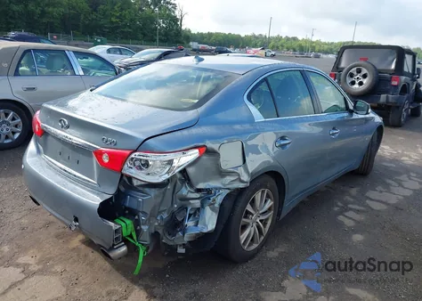 2017 Infiniti Q50 3.0T Premium from USA, damaged, VIN JN1EV7AP8HM733027